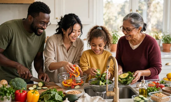 Blood glucose monitoring and cellular insulin sensitivity lifestyle protocol visual