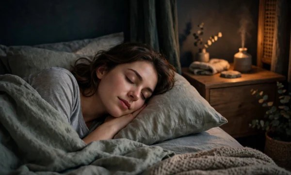 Restorative sleep hygiene environment optimizing natural melatonin secretion