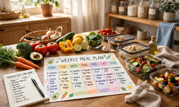 Family Meal Plans: A Simple Guide to Healthy Weekly Planning - Evidence-based clinical guide on HealthRovia