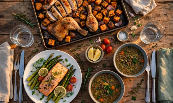 Healthy Dinner Recipes for Two: 9 Easy Weeknight Wins - Evidence-based clinical guide on HealthRovia